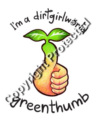 Greenthumb red t-shirt